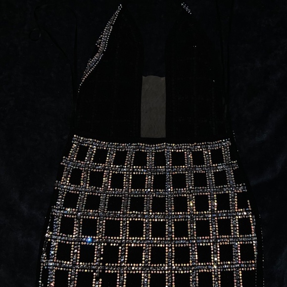 Rhinestone Mini dress - Picture 2 of 4